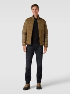 FIRE + ICE Steppjacke Modell 'WILCOX' - Olivgrün