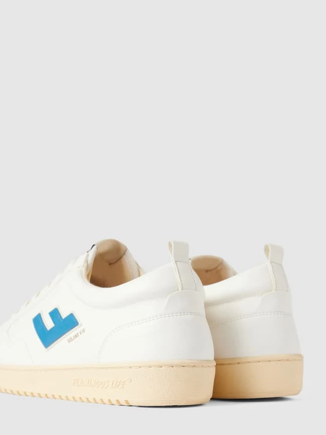 Flamingos Life Sneaker Mit Label-Details Modell 'ROLAND' - Weiß 2 Flamingos Life Sneaker Mit Label-Details Modell 'ROLAND' - Weiß – Bild 2