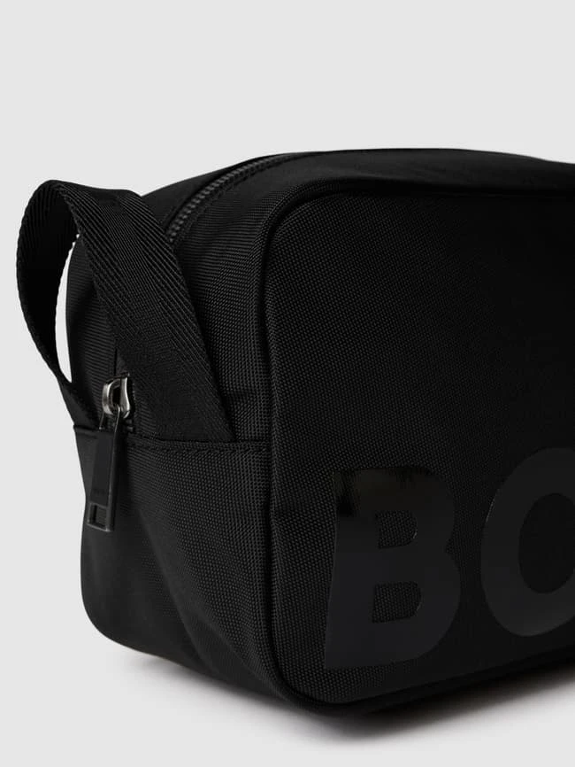 BOSS Kulturtasche Mit Label-Print Modell 'CATCH' - Schwarz 2 BOSS Kulturtasche Mit Label-Print Modell 'CATCH' - Schwarz – Bild 2