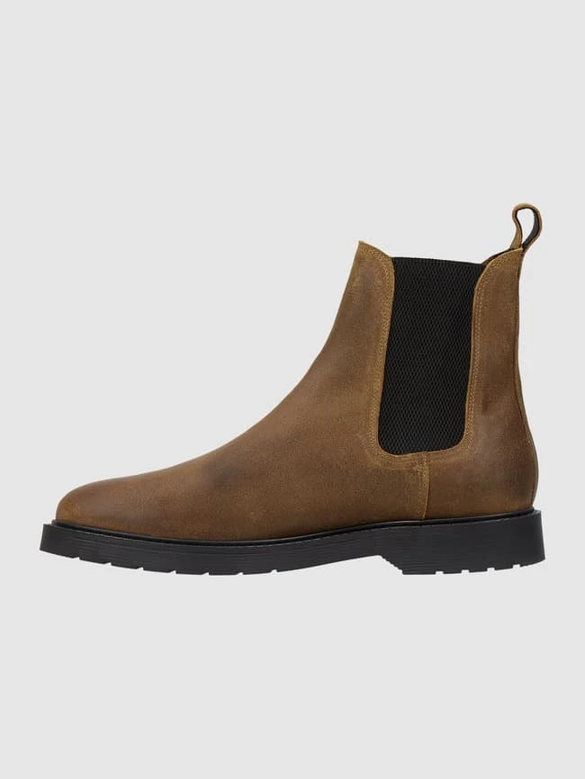 Selected Homme Chelsea Boots Aus Leder Modell 'Tim' - Hellbraun 3 Selected Homme Chelsea Boots Aus Leder Modell 'Tim' - Hellbraun – Bild 3