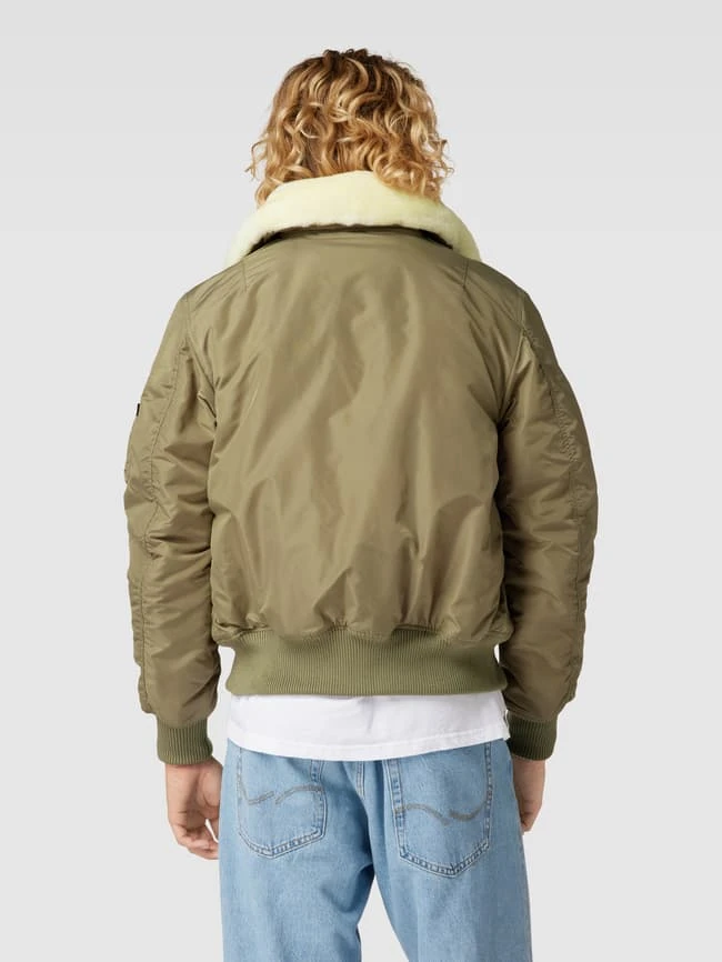 Alpha Industries Bomberjacke Mit Umlegekragen Modell 'INJECTOR' - Khaki 5 Alpha Industries Bomberjacke Mit Umlegekragen Modell 'INJECTOR' - Khaki – Bild 5
