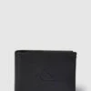 Quiksilver Portemonnaie Aus Leder Modell 'NEW MISS DOLLAR II' - Schwarz