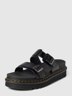 Dr. Martens Sandalen Mit Klettverschluss Modell 'Myles' - Schwarz