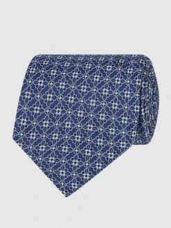 Eton Krawatte Aus Reiner Seide (8cm) - Marineblau