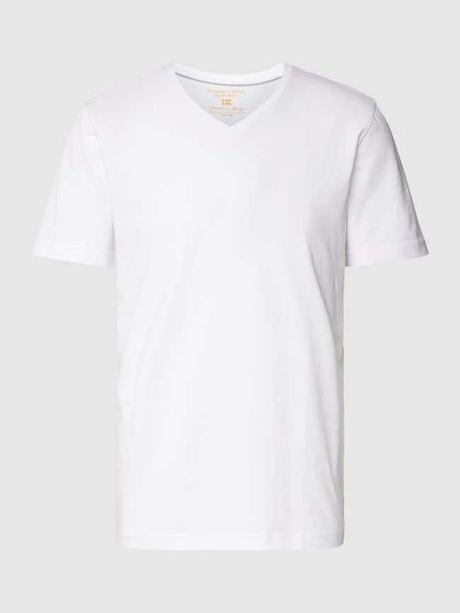 Christian Berg Men T-Shirt Mit V-Ausschnitt - Weiß 2 Christian Berg Men T-Shirt Mit V-Ausschnitt - Weiß – Bild 2
