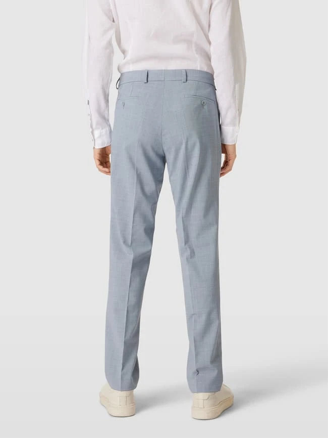 Carl Gross Anzughose Mit Allover-Muster Modell 'Shiver' - Hellblau 5 Carl Gross Anzughose Mit Allover-Muster Modell 'Shiver' - Hellblau – Bild 5