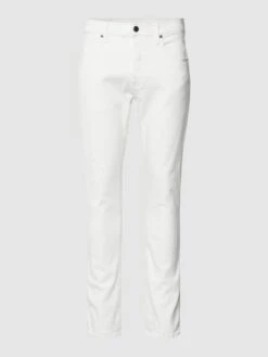 G-Star Raw Slim Fit Jeans Mit Stretch-Anteil Modell '3301' - Offwhite