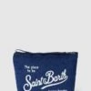 MC2 Saint Barth Kulturtasche Mit Allover-Muster Modell 'ALINE SPONGE' - Marineblau