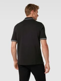 Bugatti Poloshirt Mit Kontrastbesatz - Schwarz -Herrenbekleidung Angebote 99a48hif9or52khj6123ecima4pkgd1k8ta3cgae9l93gdal8h232dhi8hak6cagad14ki2ia0o5cjae993jgdj56pgj4cj474rjgp9k6ss64e9nc4sj0p9g6crjieb269ij2d0
