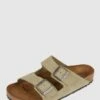 Birkenstock Sandalen Aus Nubukleder Modell 'Arizona' - Khaki