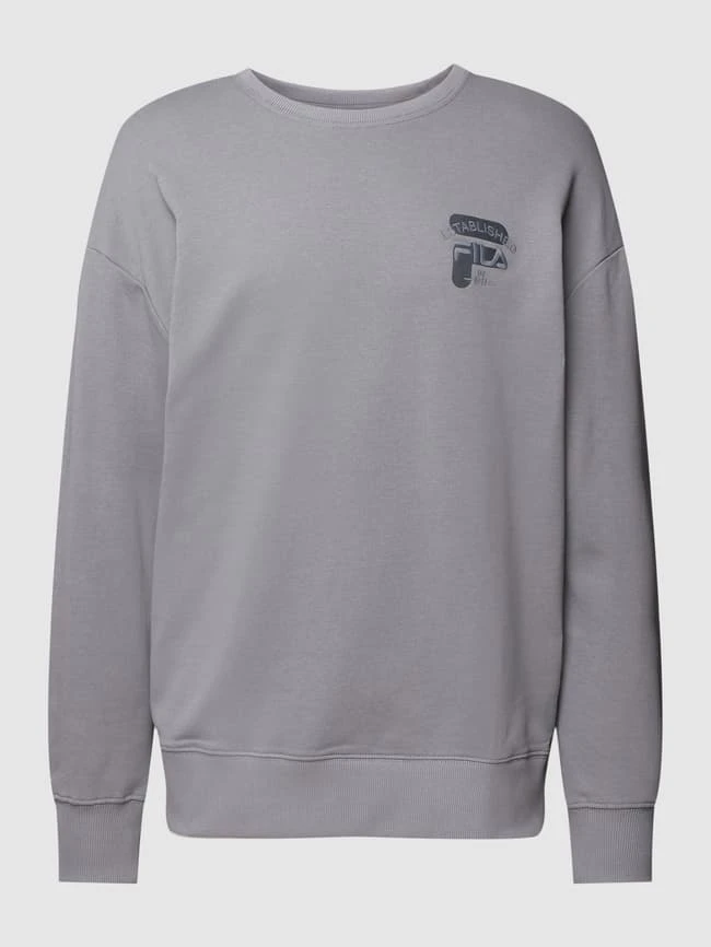 FILA Oversized Sweatshirt Mit Rundhalsausschnitt Modell 'BABEN' - Anthrazit 2 FILA Oversized Sweatshirt Mit Rundhalsausschnitt Modell 'BABEN' - Anthrazit – Bild 2