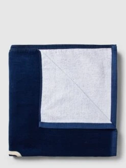 Quiksilver Handtuch Mit Label-Detail Modell 'SPORTSLINE' - Marineblau