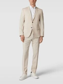 Christian Berg Men Regular Fit Business-Hemd Mit Button-Down-Kragen - Weiß