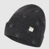 Barts Mütze Mit Stickereien Modell 'Vinson' - Schwarz