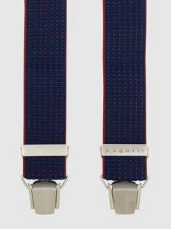 Bugatti Hosenträger In X-Form - Blau