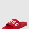 BOSS Slides Mit Label-Print Modell 'Kirk' - Rot
