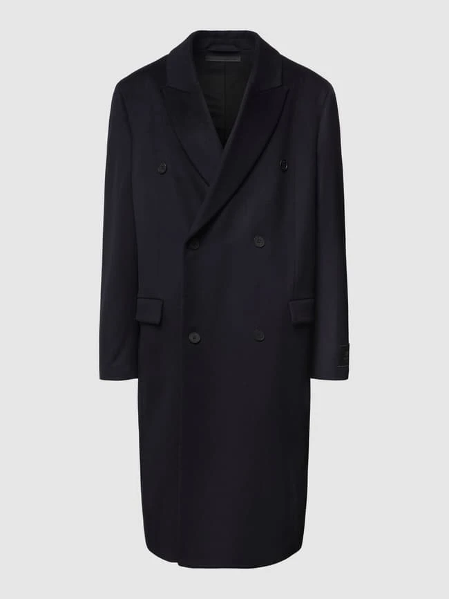 Drykorn Mantel Mit Reverskragen Modell 'Skye' - Dunkelblau 2 Drykorn Mantel Mit Reverskragen Modell 'Skye' - Dunkelblau – Bild 2