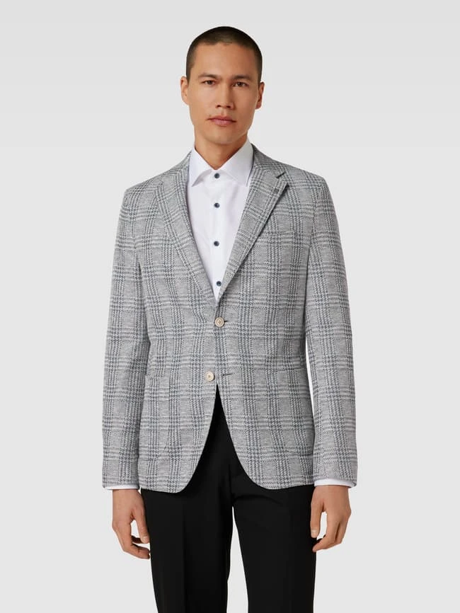 DIGEL 2-Knopf-Sakko Mit Tartan-Karo Modell 'Kristo' - Beige 4 DIGEL 2-Knopf-Sakko Mit Tartan-Karo Modell 'Kristo' - Beige – Bild 4