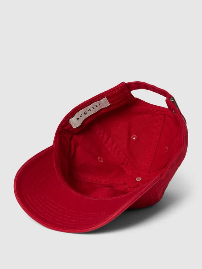 Bugatti Basecap Mit Label-Detail - Rot 2 Bugatti Basecap Mit Label-Detail - Rot – Bild 2