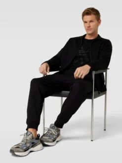 ARMANI EXCHANGE Sweatjacke Mit Zweiwege-Reißverschluss - Schwarz