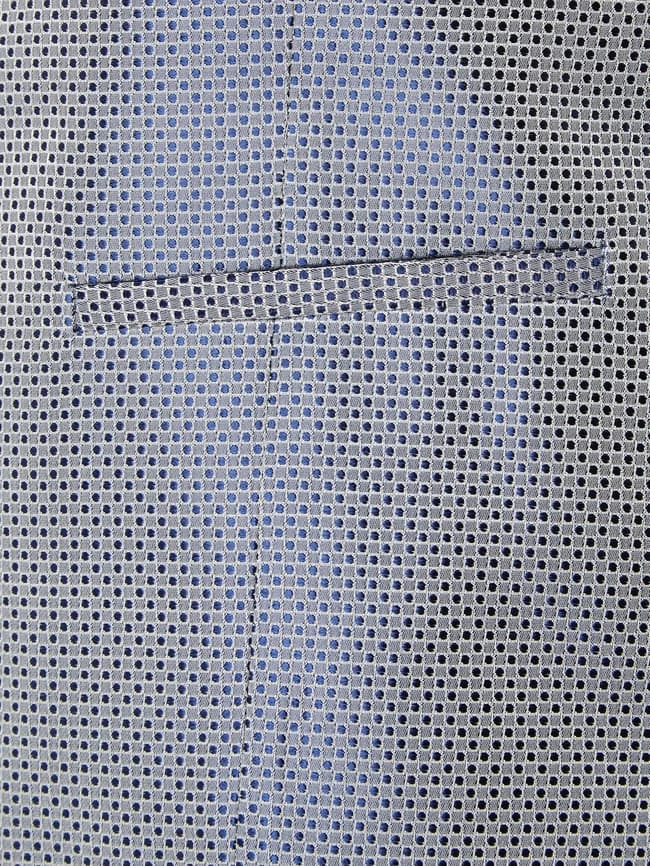 Wilvorst Weste Mit Allover-Muster - Blau 2 Wilvorst Weste Mit Allover-Muster - Blau – Bild 2