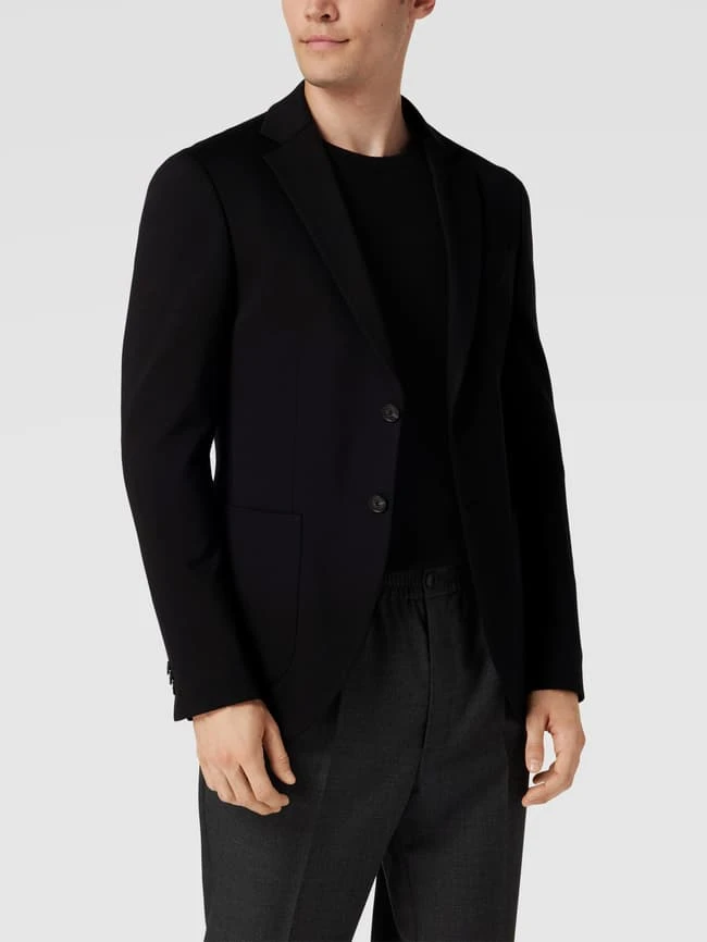 JOOP! Collection 2-Knopf-Sakko Mit Brustleistentasche Modell 'Dash' - Schwarz 4 JOOP! Collection 2-Knopf-Sakko Mit Brustleistentasche Modell 'Dash' - Schwarz – Bild 4