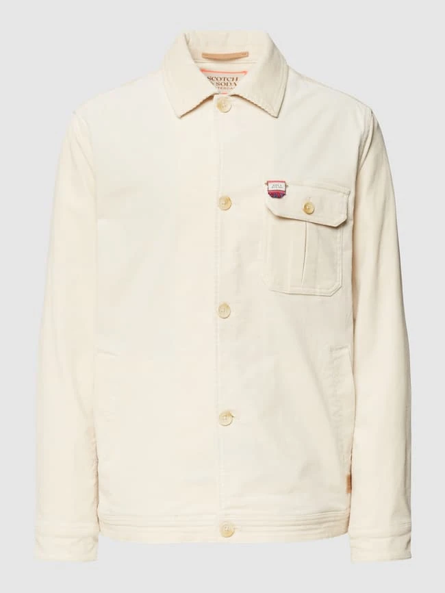 Scotch & Soda Hemdjacke In Cord-Optik - Offwhite 2 Scotch & Soda Hemdjacke In Cord-Optik - Offwhite – Bild 2