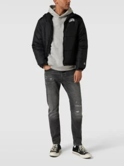 Billionaire Boys Club Steppjacke Mit Label-Patch Modell 'MALL ARCH LOGO' - Schwarz