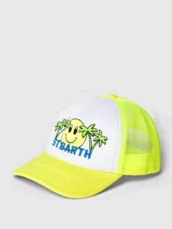 MC2 Saint Barth Cap Mit Label-Stitching Modell 'MAJOR' - Gelb