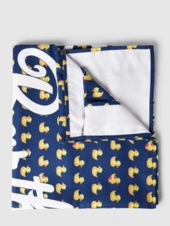 MC2 Saint Barth Strandtuch Mit Allover-Muster Modell 'AIDAN' - Dunkelblau