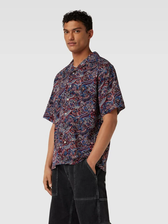 Redefined Rebel Freizeithemd Aus Reiner Viskose Mit Allover-Muster Modell 'FLAKE' - Rot 4 Redefined Rebel Freizeithemd Aus Reiner Viskose Mit Allover-Muster Modell 'FLAKE' - Rot – Bild 4