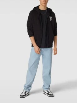 New Era Sweatjacke Mit Kapuze Modell 'LEAGUE ESSENTIALS' - Schwarz