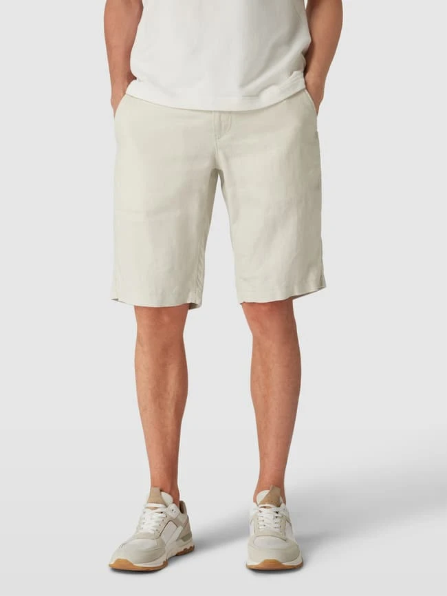 Marc O'Polo Shorts Aus Leinen Mit Seitlichen Eingrifftaschen Modell 'Reso' - Sand 4 Marc O'Polo Shorts Aus Leinen Mit Seitlichen Eingrifftaschen Modell 'Reso' - Sand – Bild 4