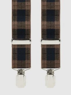 Willen Hosenträger In X-Form - Hellbraun