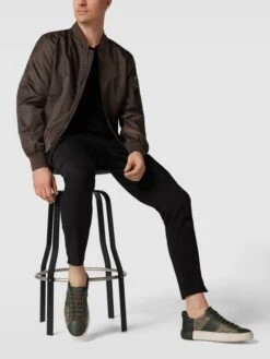 Guess Sneaker Mit Label-Print Modell 'NEW VICE' - Dunkelgrau