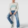 Replay Skinny Fit Jeans Im Destroyed-Look Modell 'GROVER' - Dunkelblau