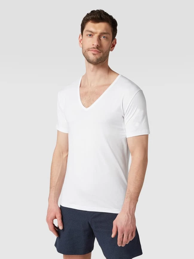 Mey T-Shirt Mit Stretch-Anteil Modell 'Das Drunterhemd' - Weiß 1 Mey T-Shirt Mit Stretch-Anteil Modell 'Das Drunterhemd' - Weiß