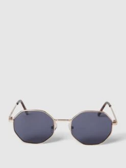 URBAN CLASSICS Sonnenbrille Mit Eckigen Gläsern Modell 'Toronto' - Gold