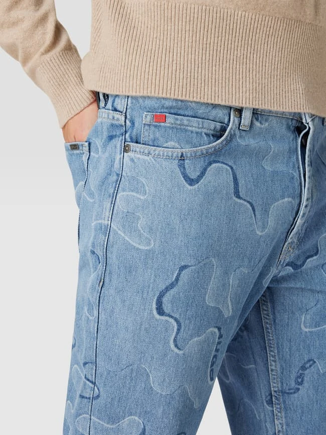 HUGO Jeans Mit Label-Patch - Jeans 3 HUGO Jeans Mit Label-Patch - Jeans – Bild 3