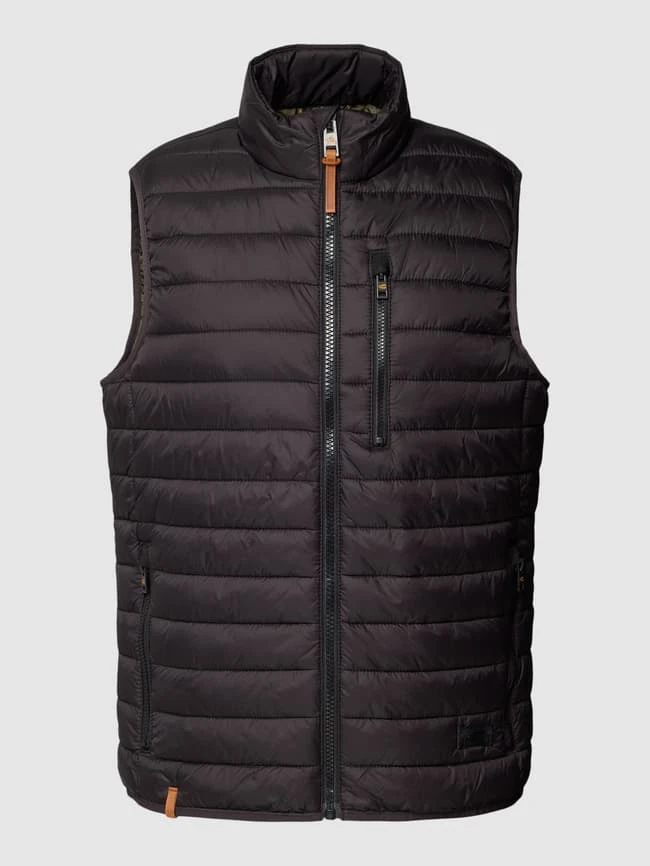 Camel Active Steppweste Mit Stehkragen - Anthrazit 2 Camel Active Steppweste Mit Stehkragen - Anthrazit – Bild 2