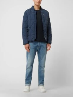 Lindbergh Steppjacke Mit Reißverschlusstaschen - Marineblau