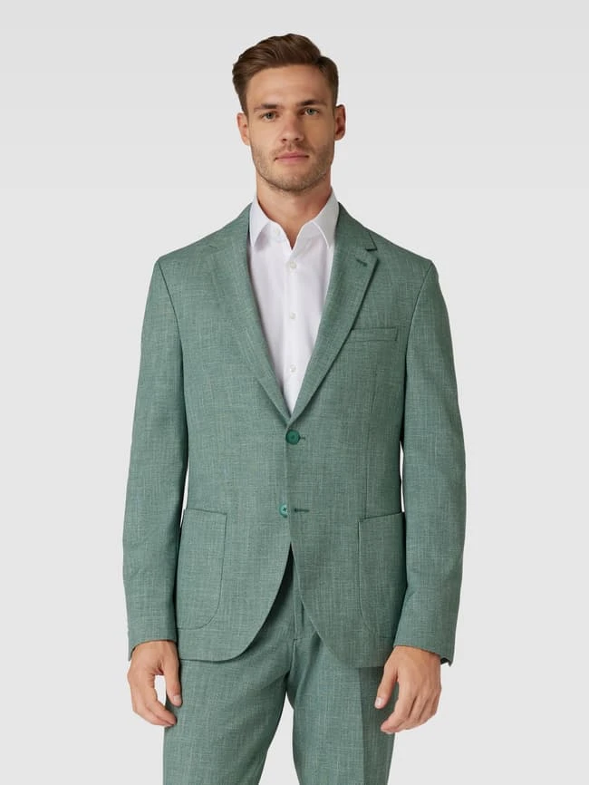 MCNEAL 2-Knopf-Sakko In Melierter Optik - Grün 4 MCNEAL 2-Knopf-Sakko In Melierter Optik - Grün – Bild 4