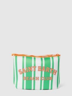 MC2 Saint Barth Kulturtasche Mit Allover-Muster Modell 'ALINE SPONGE' - Grün