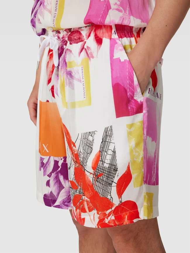 ARMANI EXCHANGE Shorts Mit Eingrifftaschen - Weiß 3 ARMANI EXCHANGE Shorts Mit Eingrifftaschen - Weiß – Bild 3