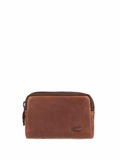 Camel Active Schlüsseletui Aus Leder - Mittelbraun