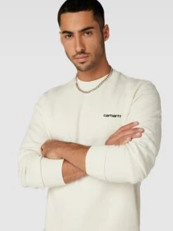 Carhartt Work In Progress Sweatshirt Mit Label-Stitching Modell 'SCRIPT' - Offwhite -Herrenbekleidung Angebote 9p1j6cqa9934qgie8cokcgi96h254jib6t94ul2f990kohag617jid269t2l6lim914l2iag6d7kqiqe8t3j6db269hj2opn6pj38d9k60oj8ohl6ksj6p1k68ojedr46hij6e8