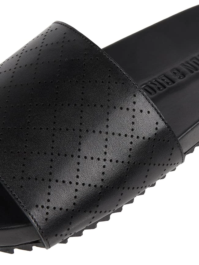 Gordon & Bros Pantolette Aus Leder Modell 'Storm' - Schwarz 2 Gordon & Bros Pantolette Aus Leder Modell 'Storm' - Schwarz – Bild 2