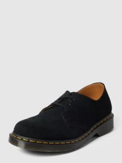 Dr. Martens Schnürschuhe Aus Leder - Schwarz