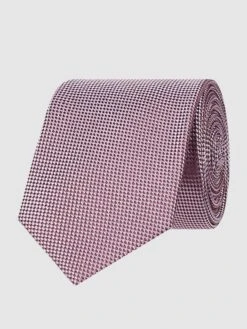 Blick Krawatte Aus Reiner Seide (7 Cm) - Lila