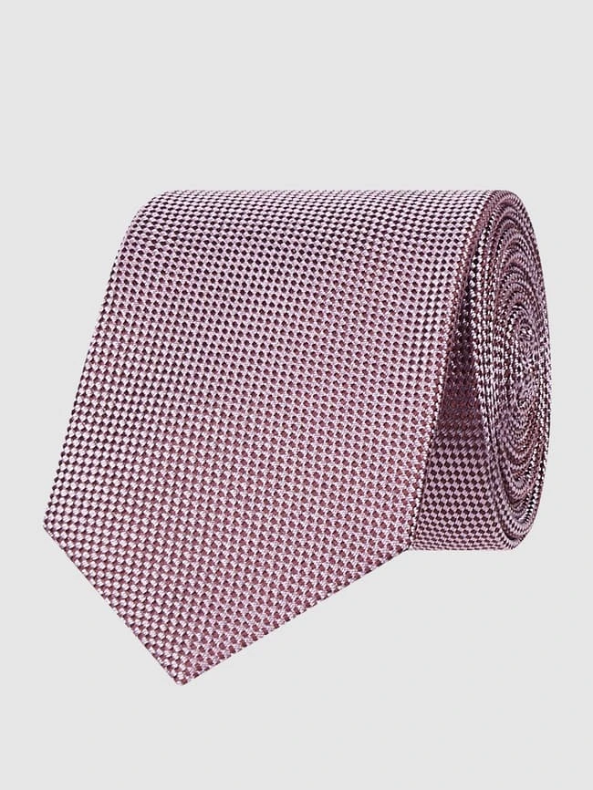 Blick Krawatte Aus Reiner Seide (7 Cm) - Lila 1 Blick Krawatte Aus Reiner Seide (7 Cm) - Lila